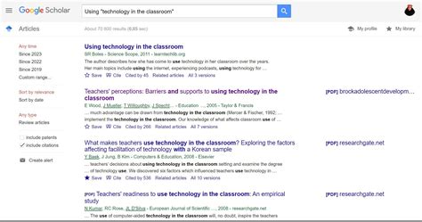google articles|Google Scholar Search Help.